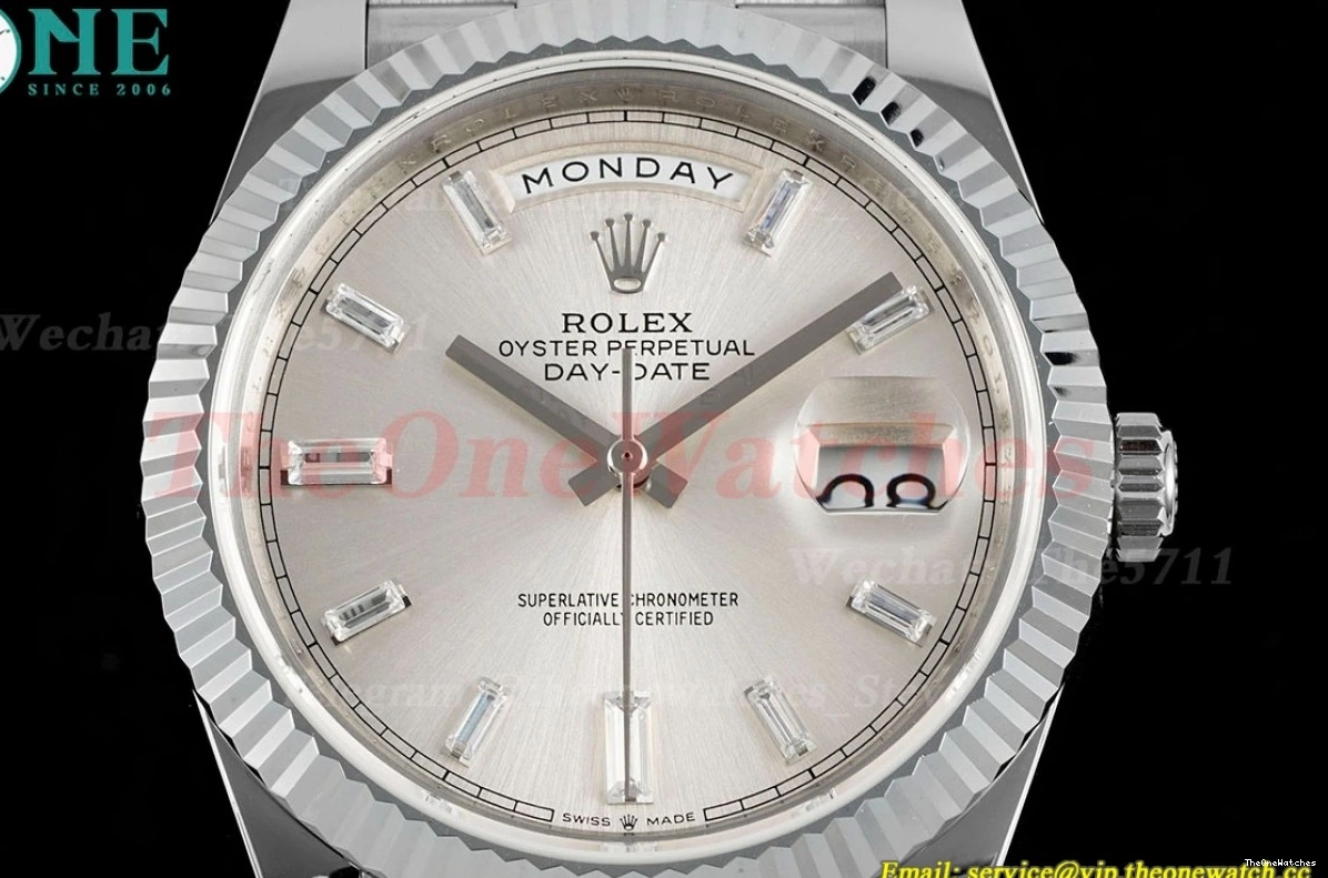 Dia V4 Weight) 40mm DayDate Silver JDF 228239 SS (Gain VR3255 SS 0211